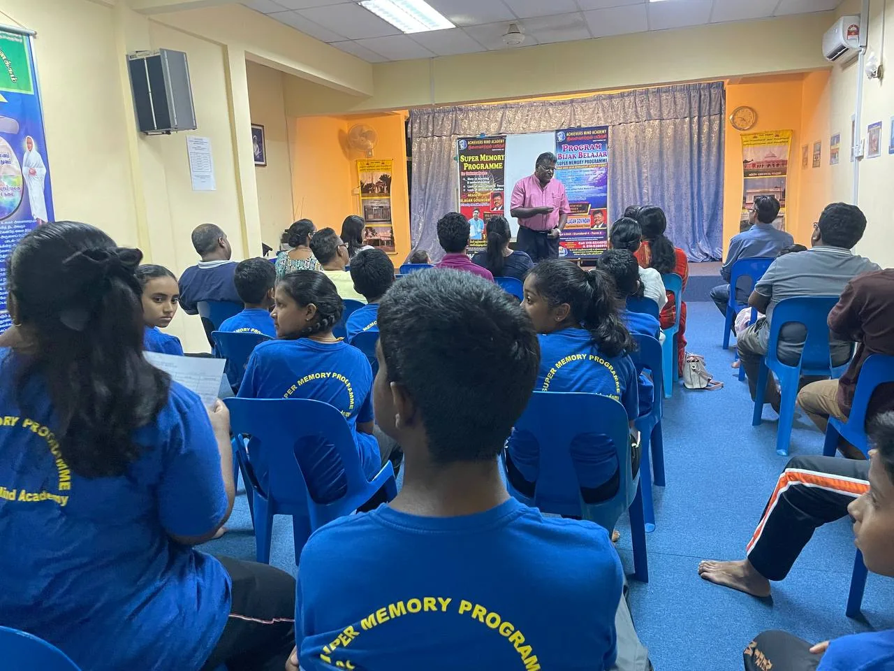AMA students in a group learning session
